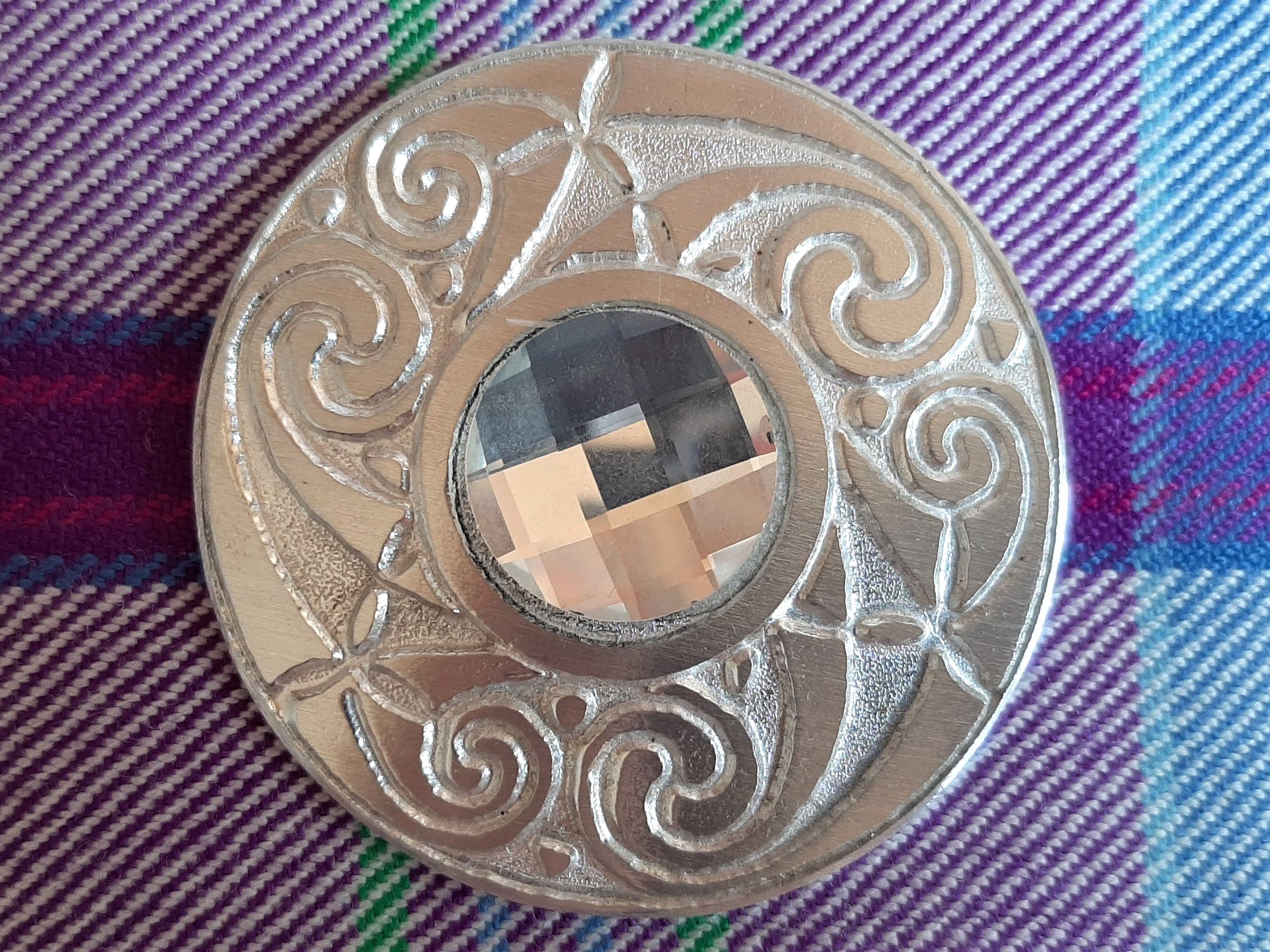 Temple Spiral Brooch