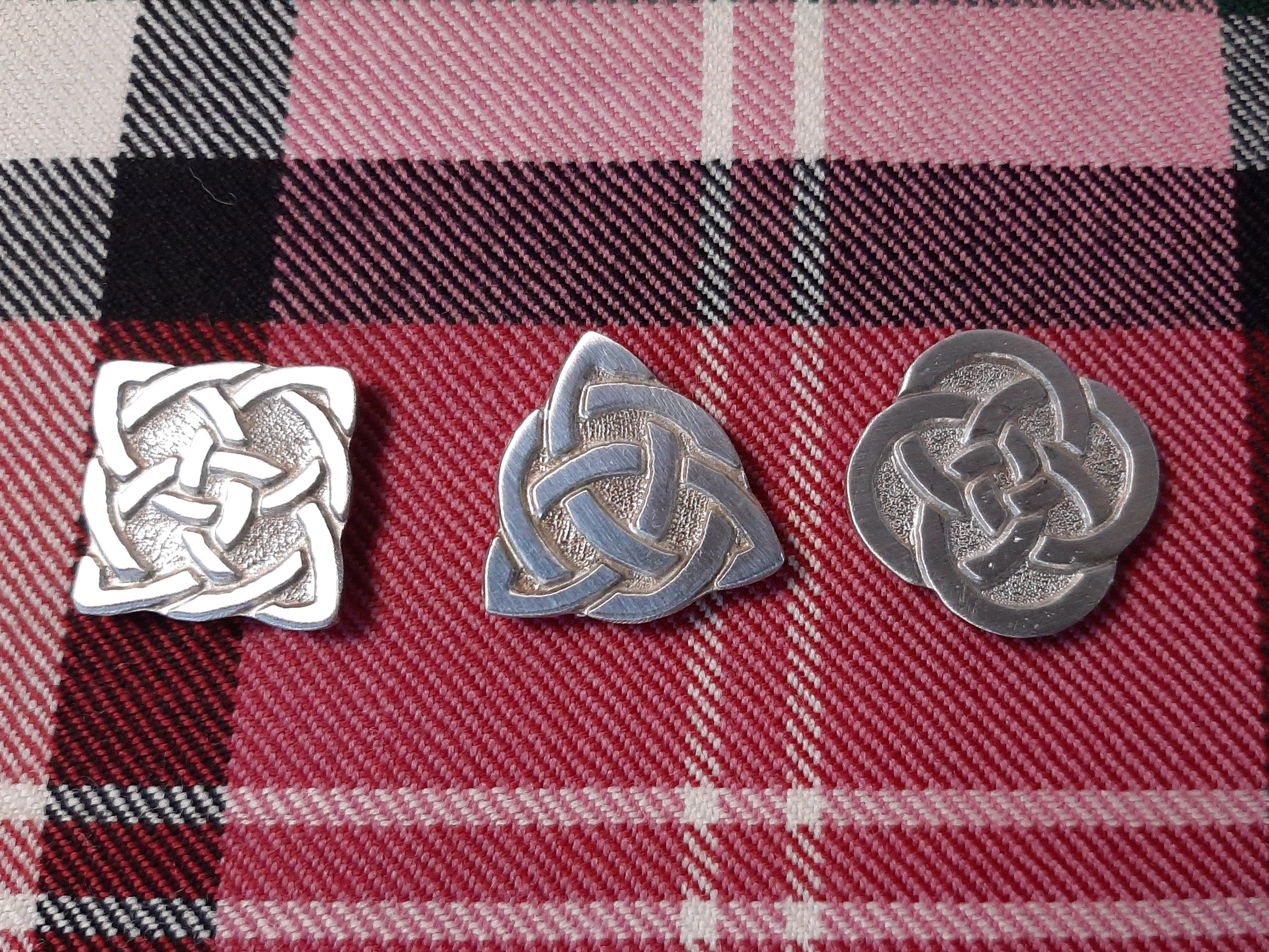 Magnet Set - Celtic Knots: Trinity, Round, Square