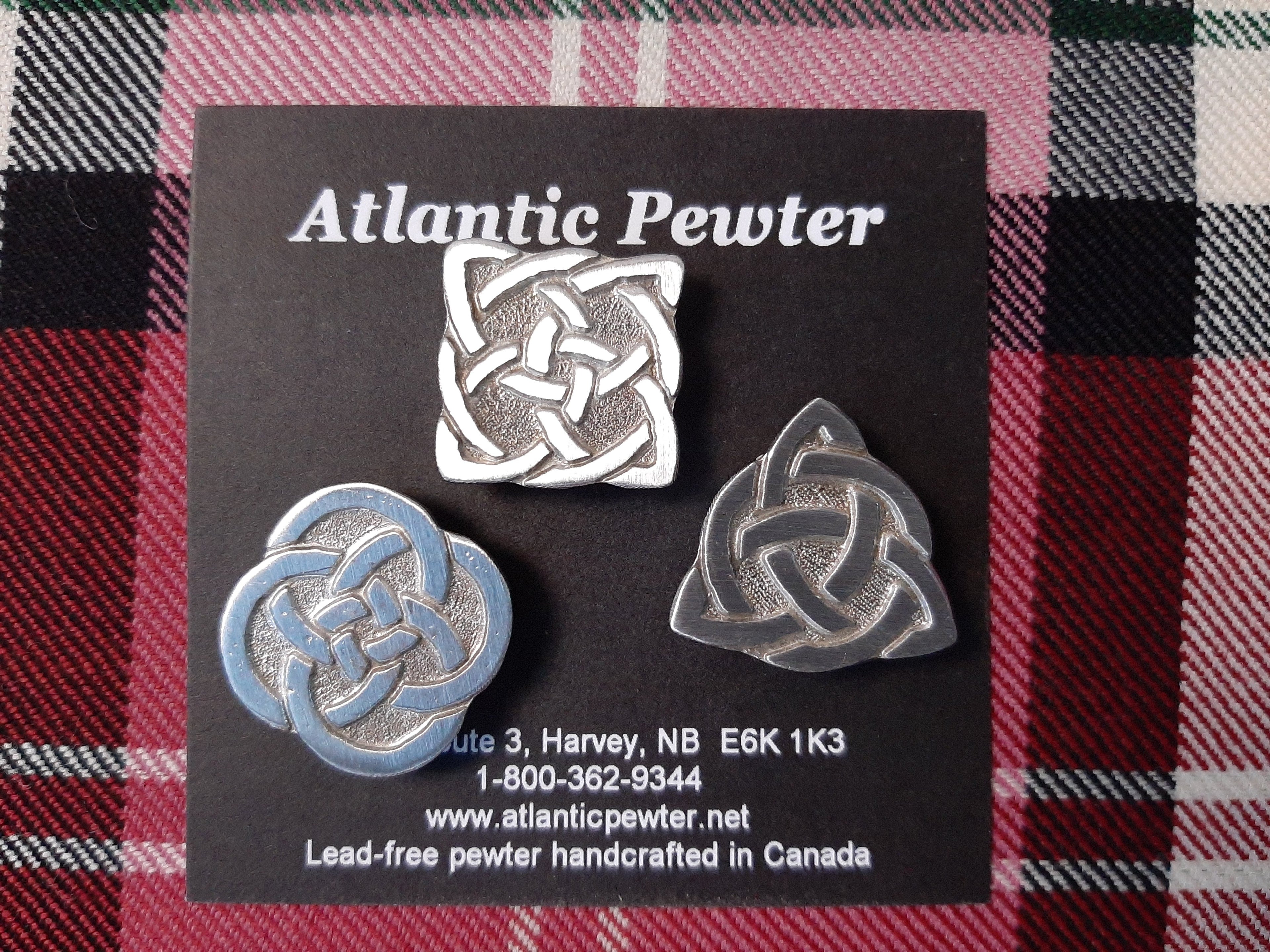 Magnet Set - Celtic Knots: Trinity, Round, Square