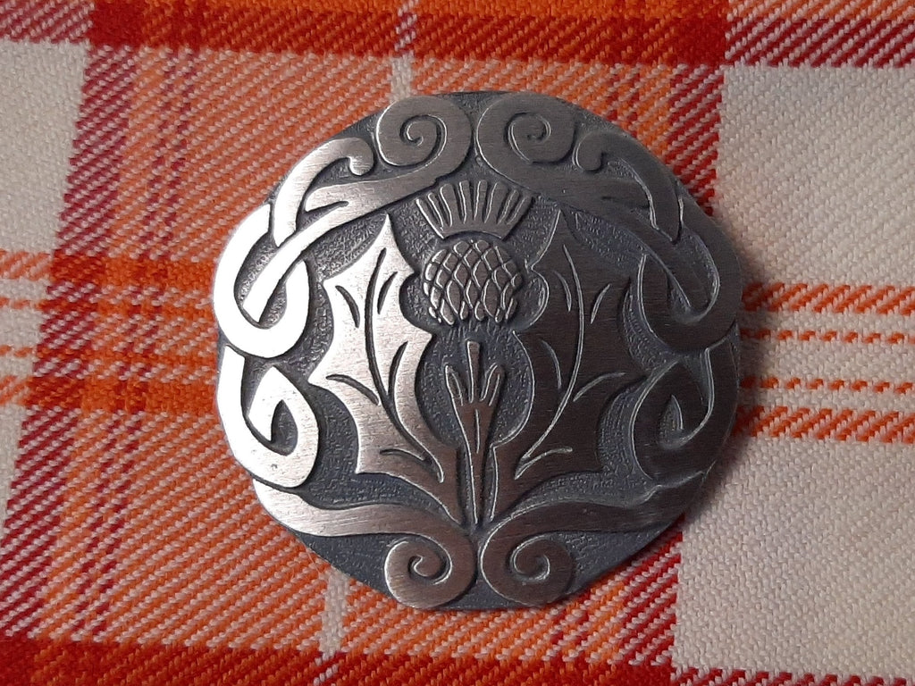 Thistle Brooch