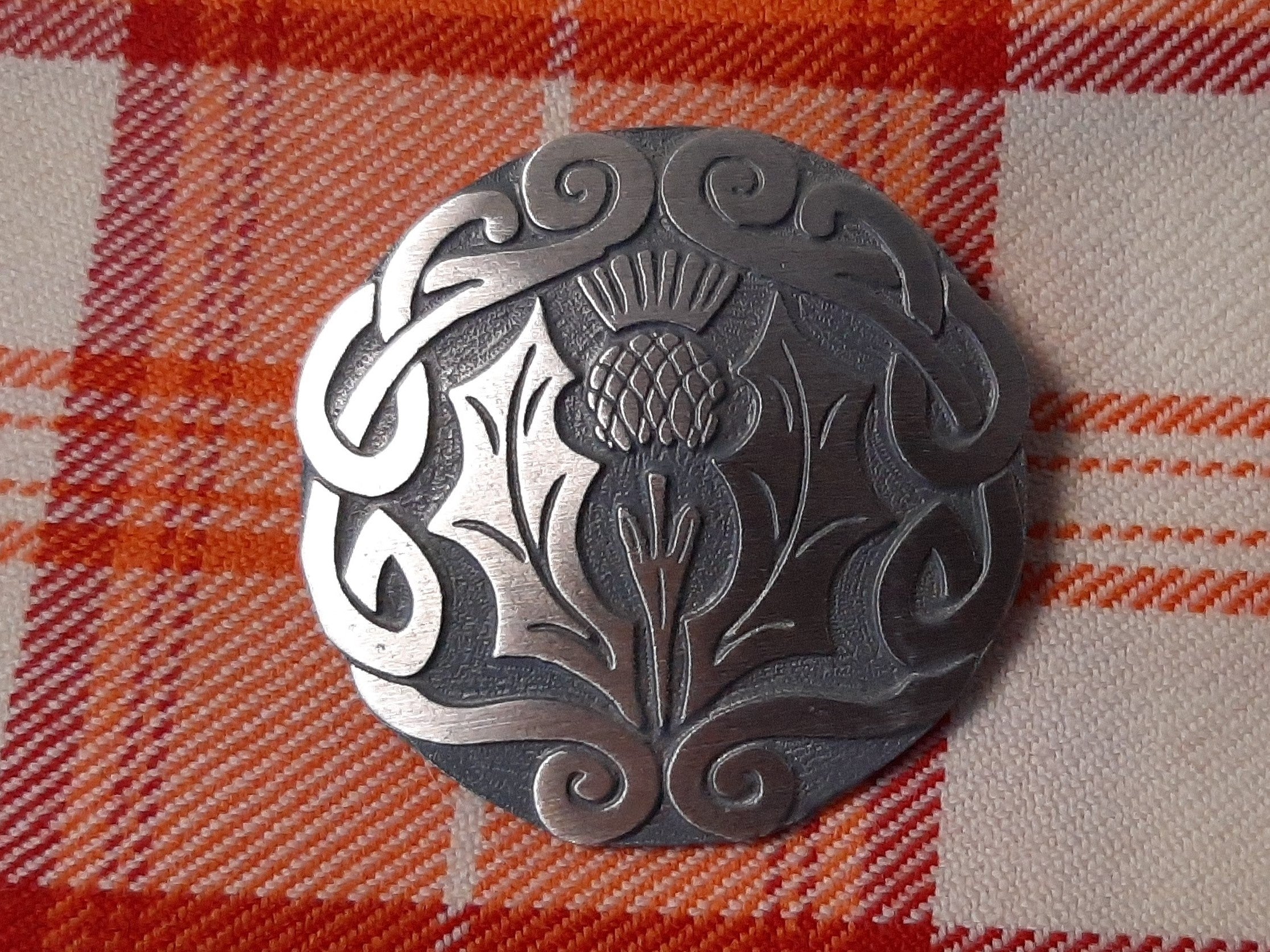 Thistle Brooch