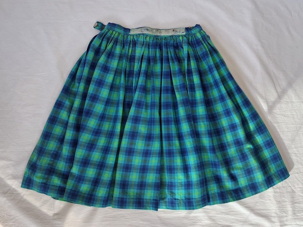 Aboyne Outfit - Skirt, Plaid and Blouse - 250221B