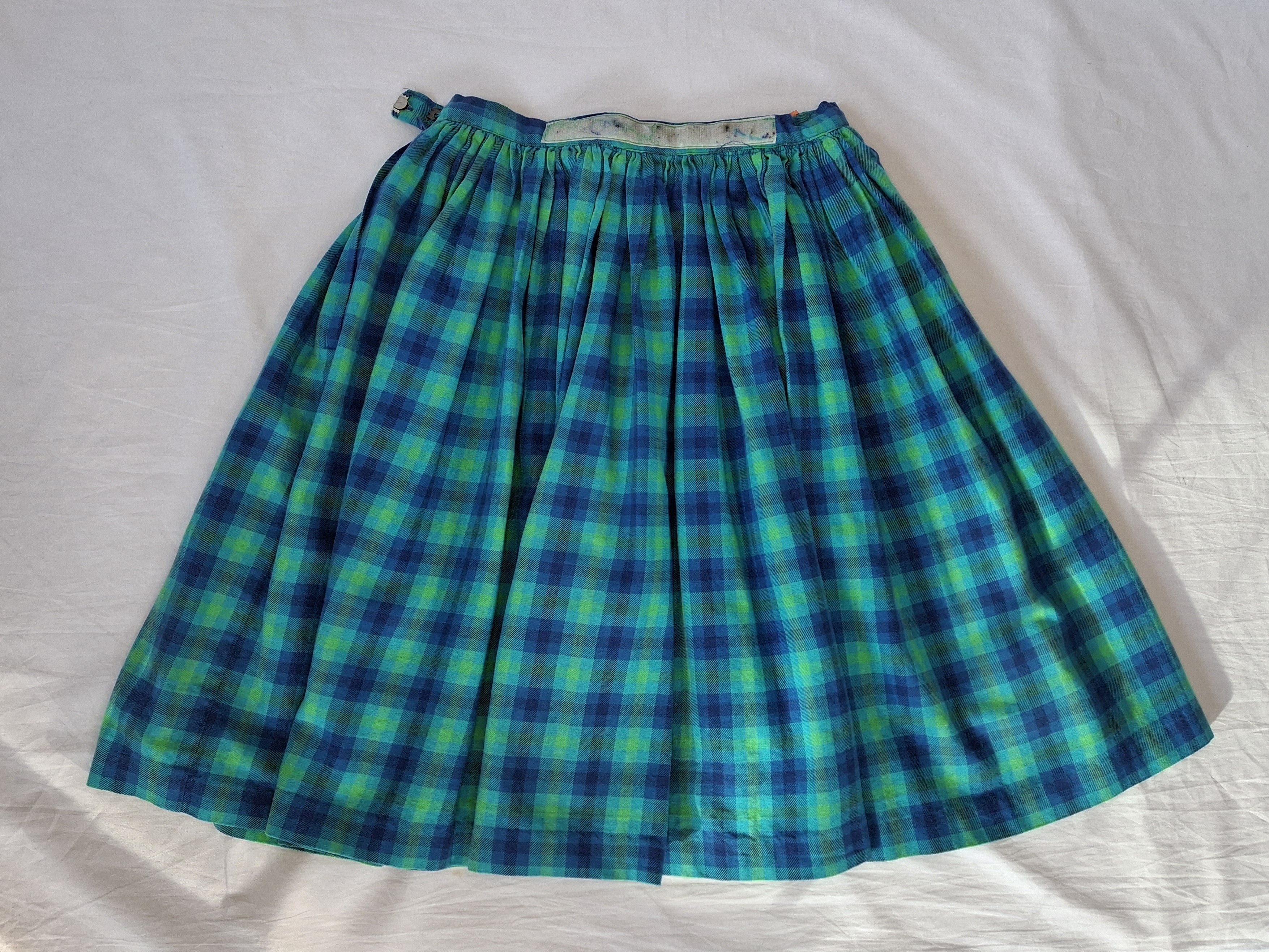 Aboyne Outfit - Skirt, Plaid and Blouse - 250221B