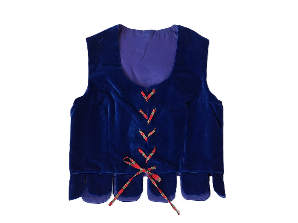 Aboyne Outfit - Vest, Skirt, Plaid and Brooch - 250114E