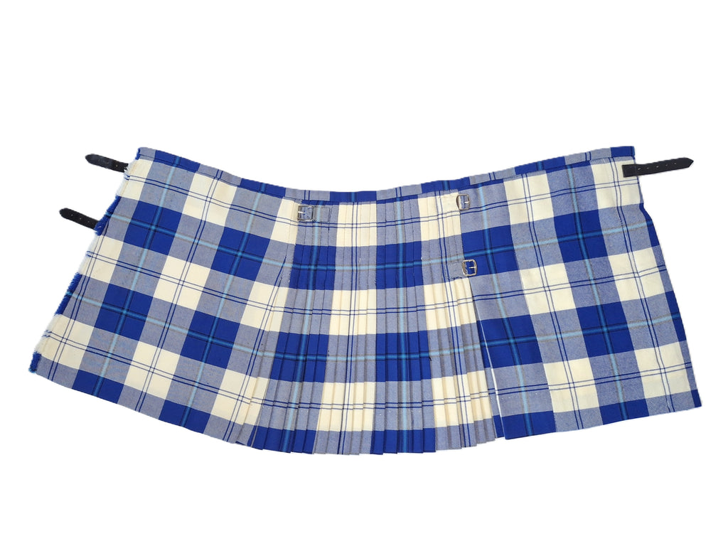 Blue Highland Outfit - Vest, Kilt and Blouse - 250531A