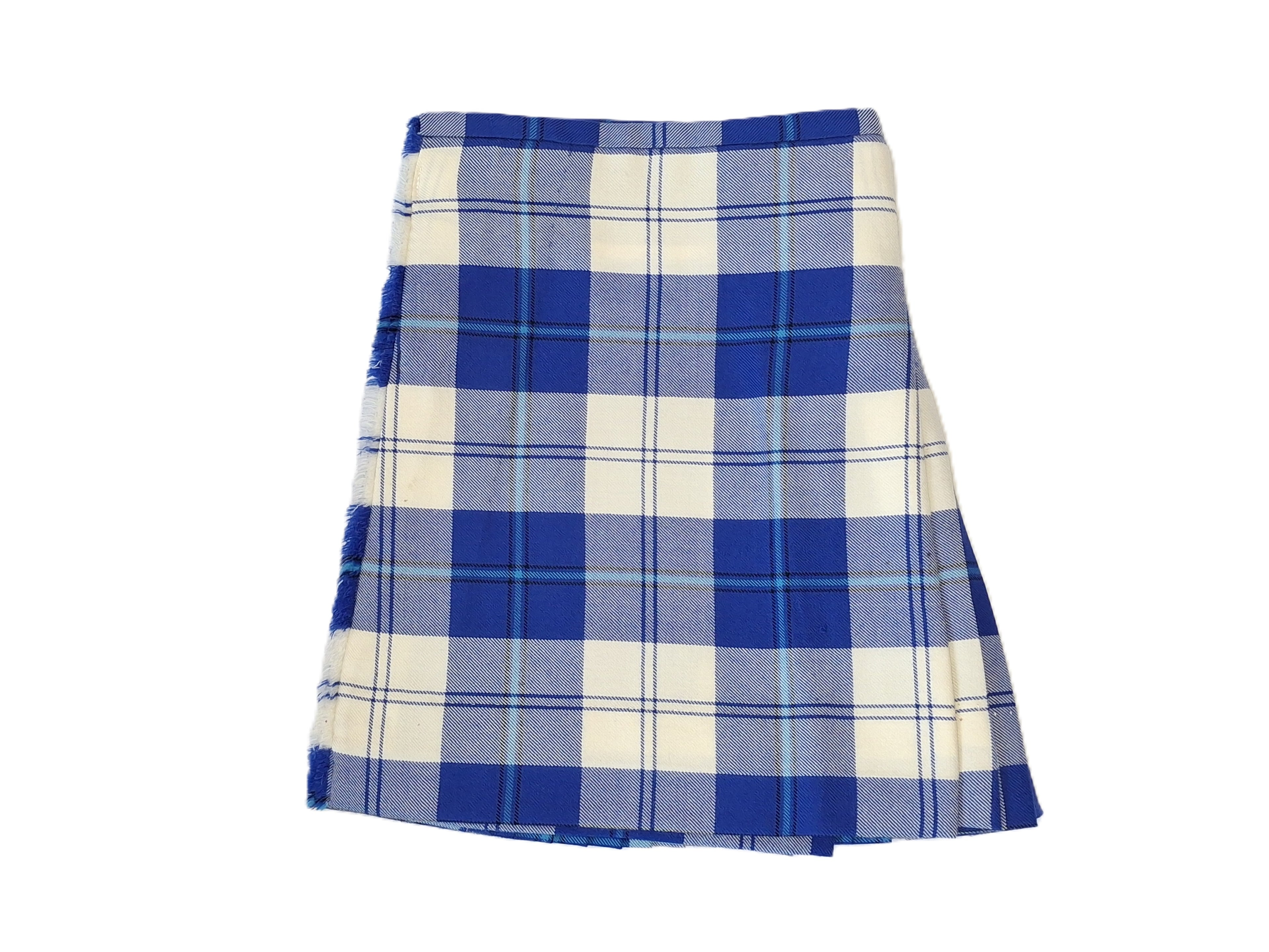 Blue Highland Outfit - Vest, Kilt and Blouse - 250531A