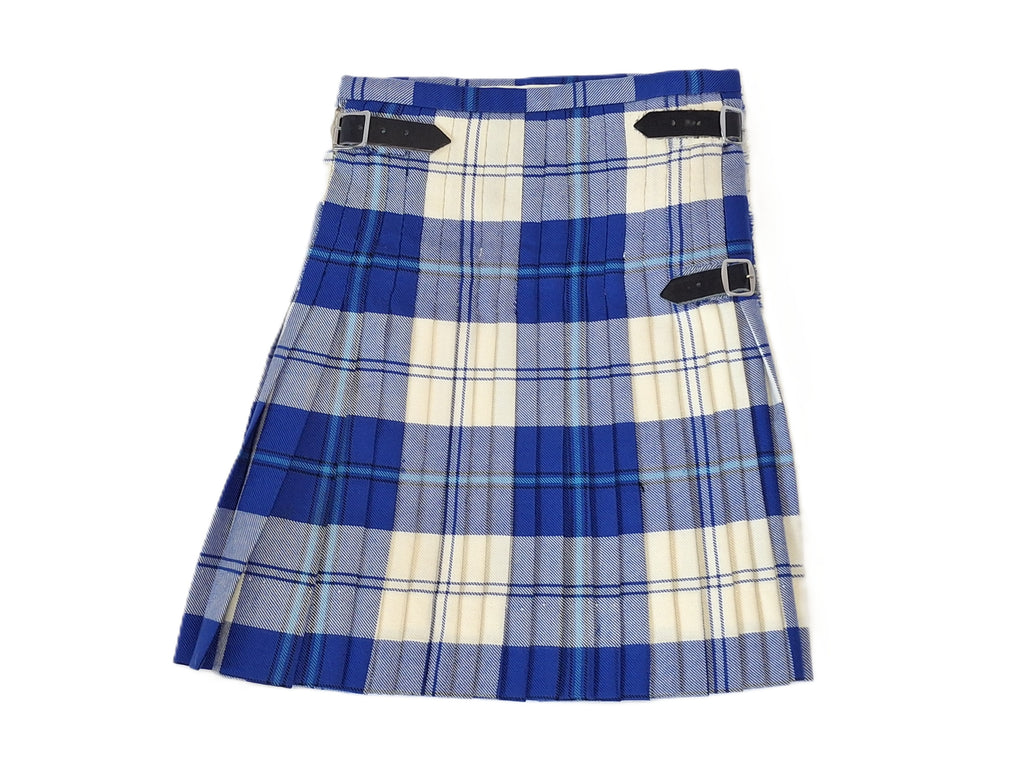 Blue Highland Outfit - Vest, Kilt and Blouse - 250531A