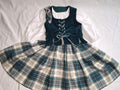 Aboyne Outfit - Vest, Skirt, Plaid and Brooch - 260408B