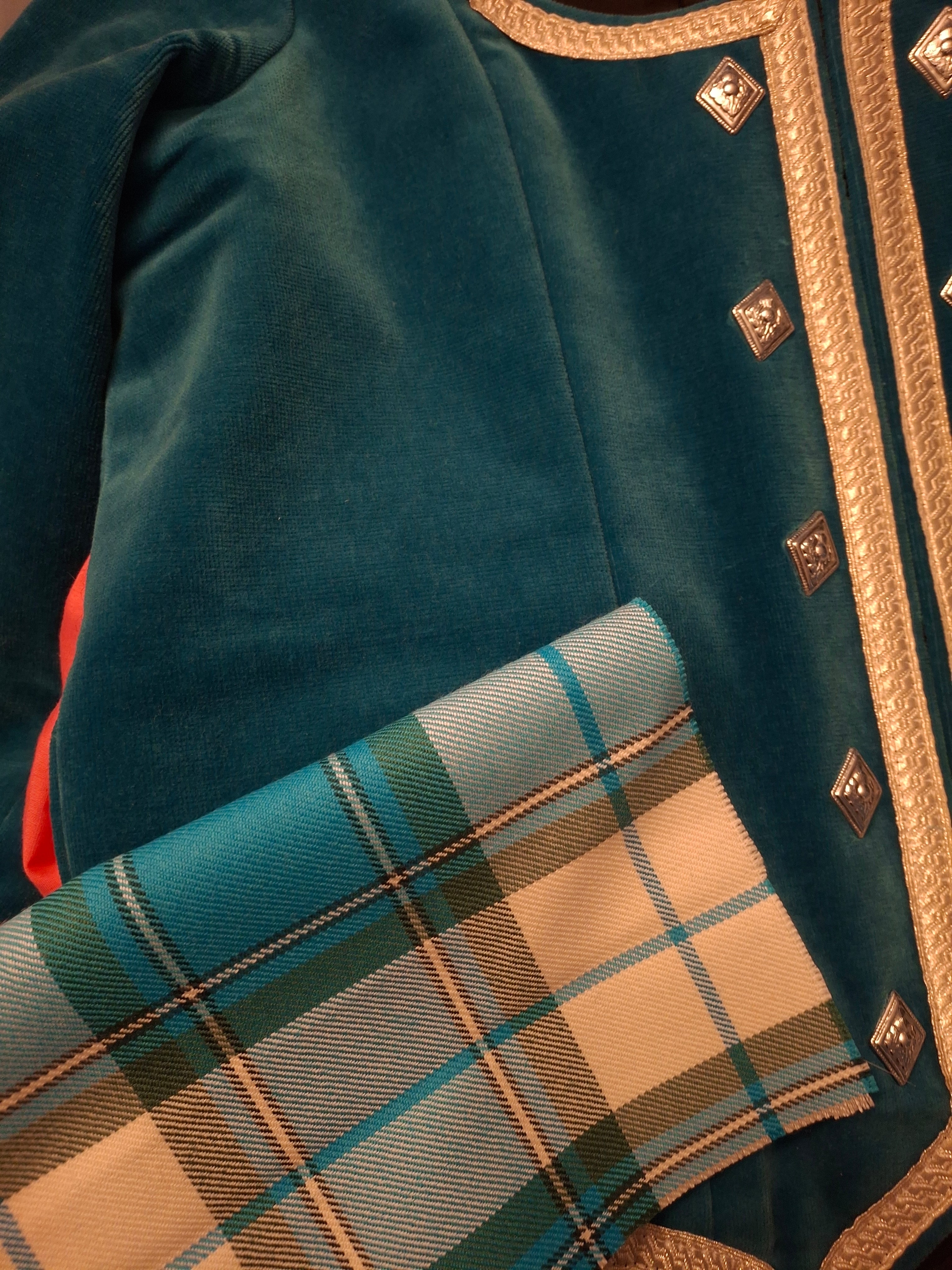 Jacket (Turquoise) - 250711A