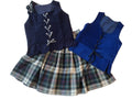 Aboyne Outfit - 2 x Vests, Skirt and Plaid - 260501B