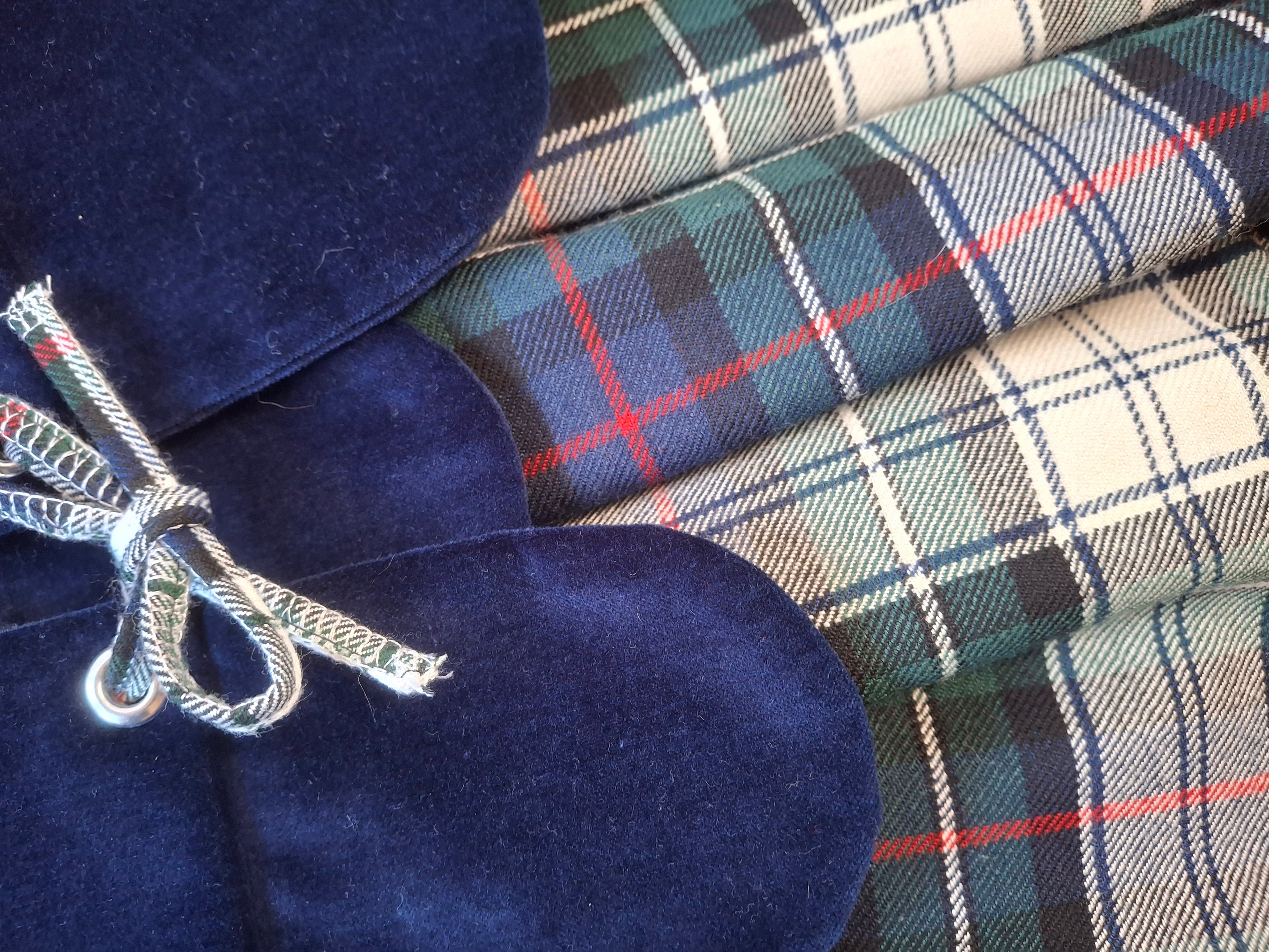 Aboyne Outfit - 2 x Vests, Skirt and Plaid - 260501B