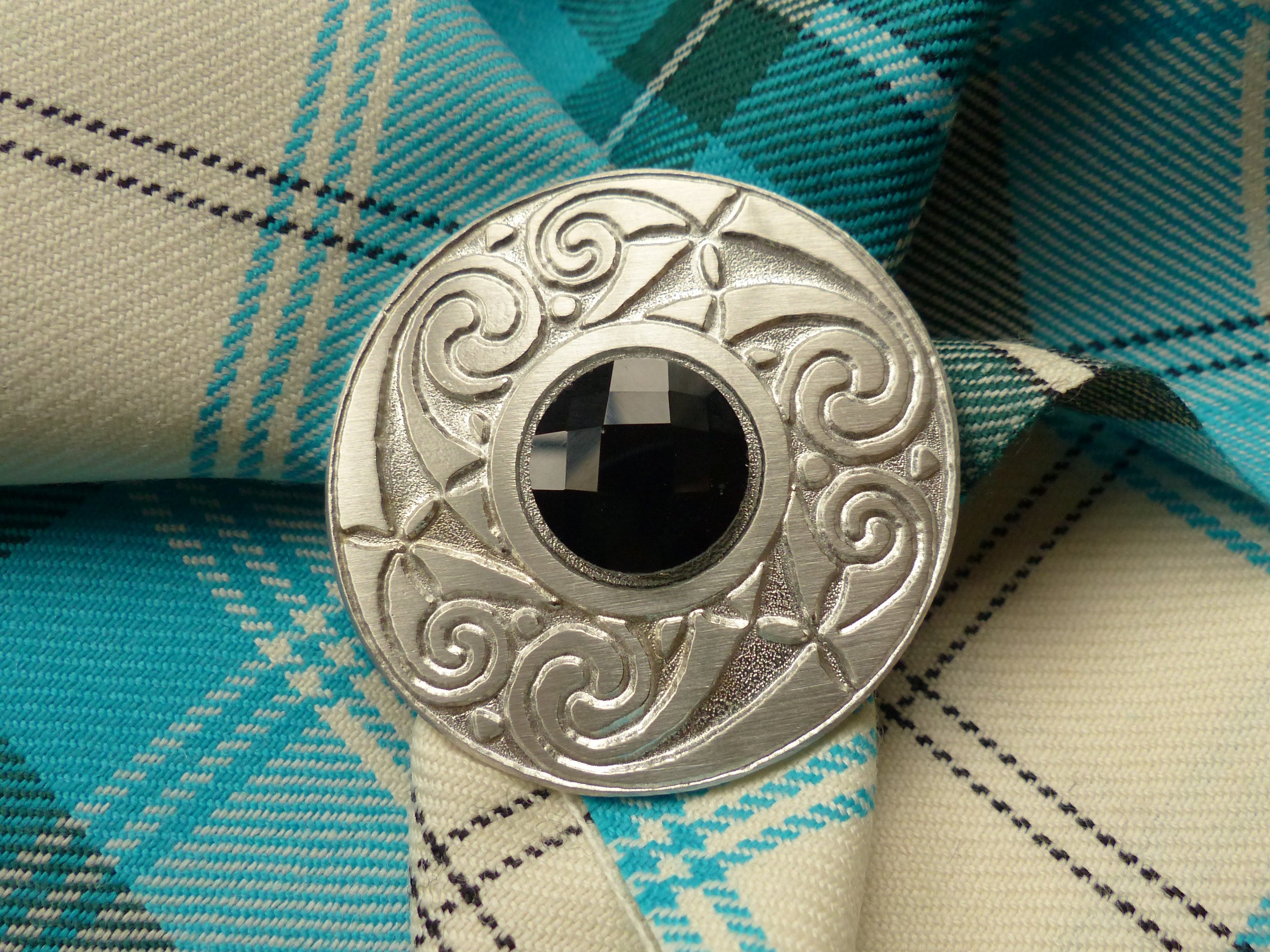 Temple Spiral Brooch