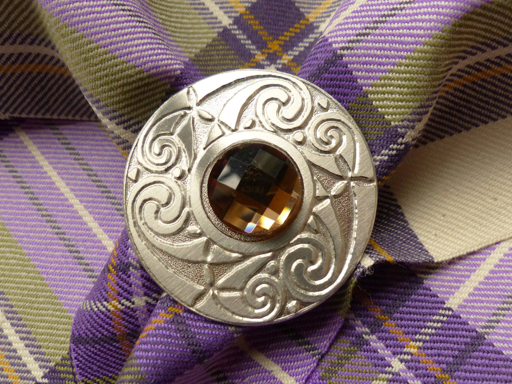 Temple Spiral Brooch