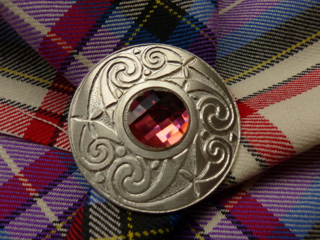 Temple Spiral Brooch
