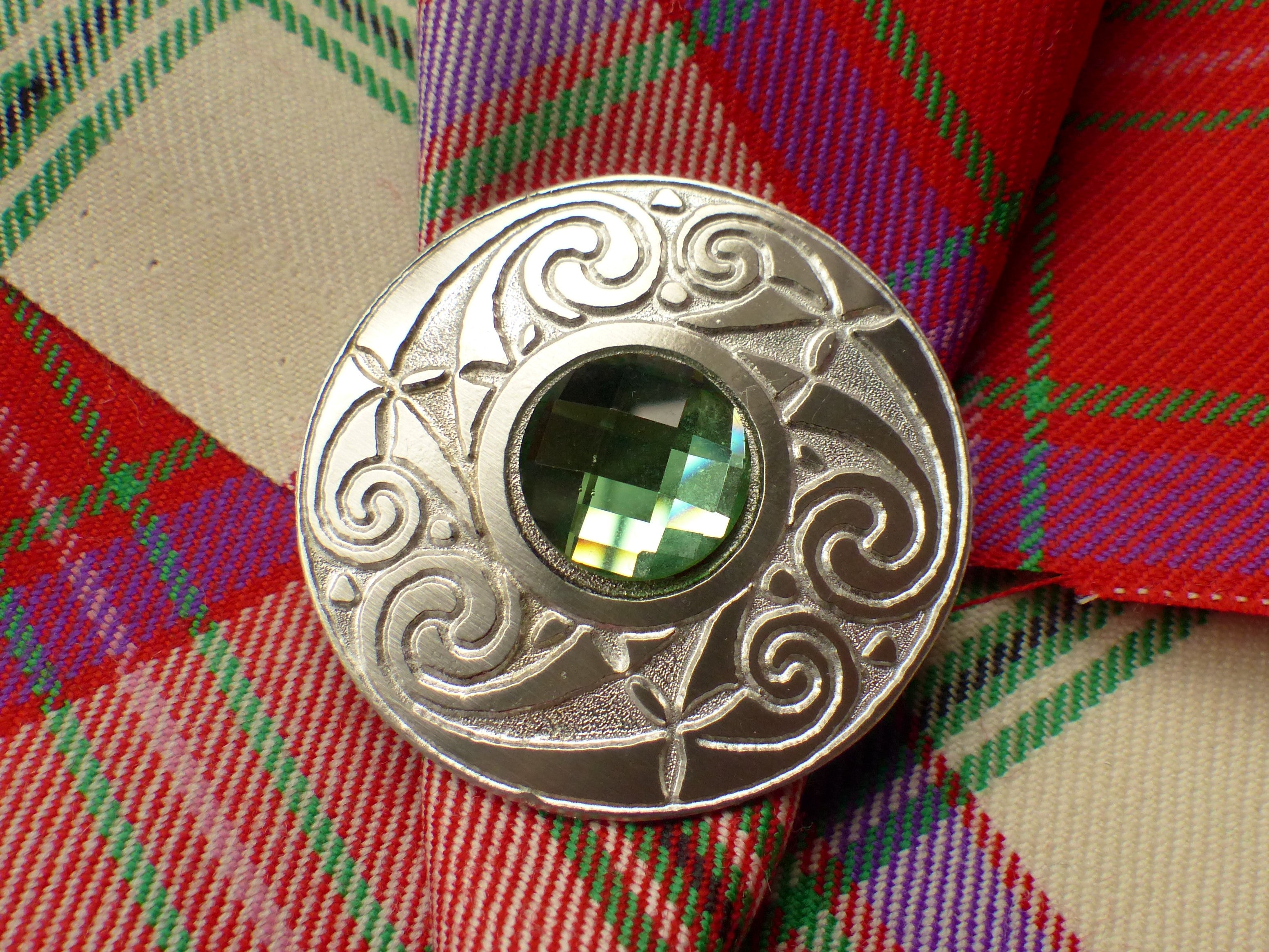 Temple Spiral Brooch