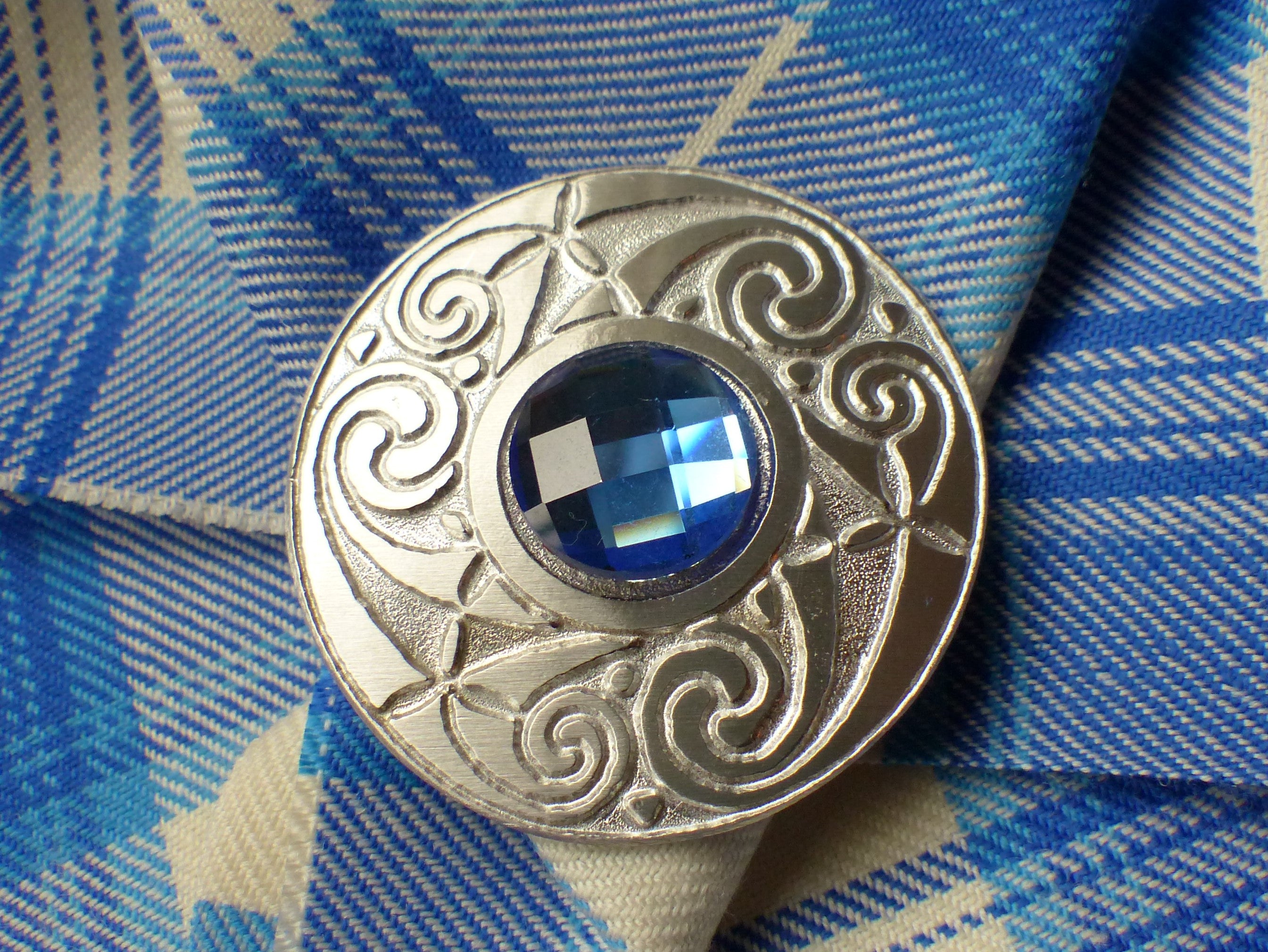 Temple Spiral Brooch
